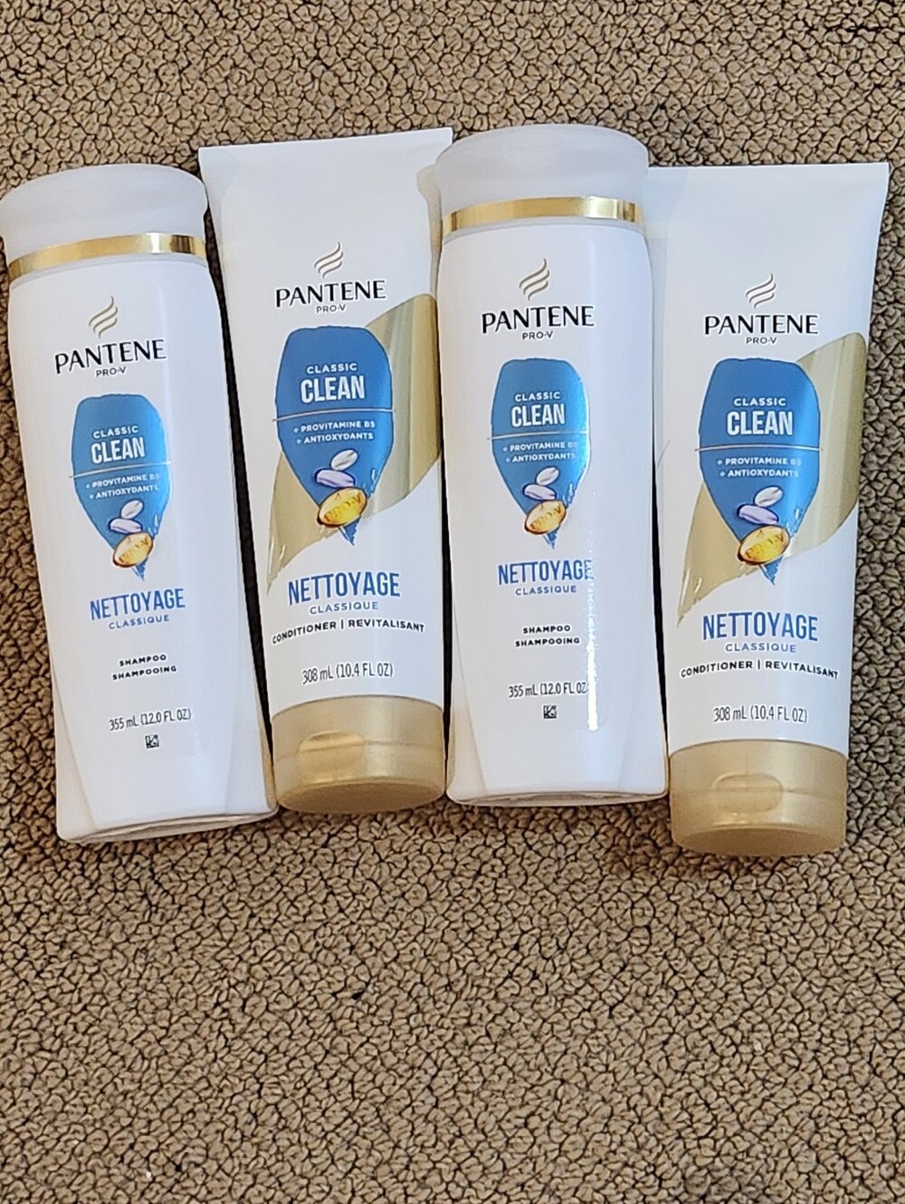 Sets of Pantene Pro-V Classic Clean Shampoo and Conditioner Sets